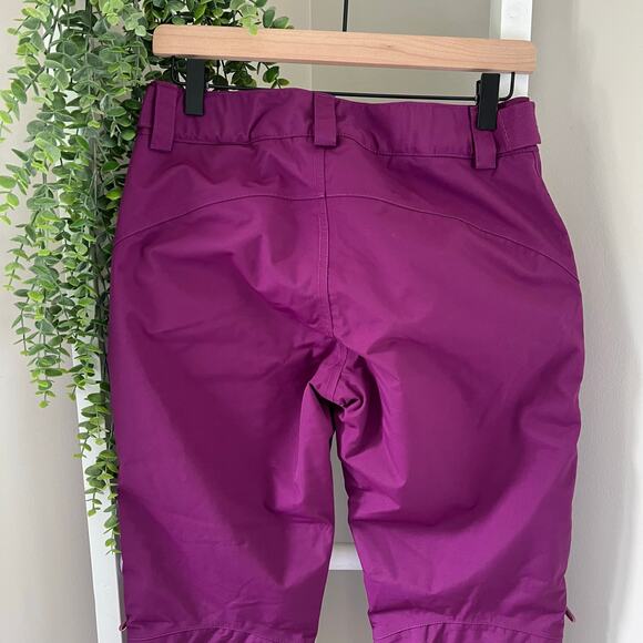 The North Face Snow Pants Snow Board Ski Winter Hyvent magenta purple Women’s XS - Picture 8 of 16